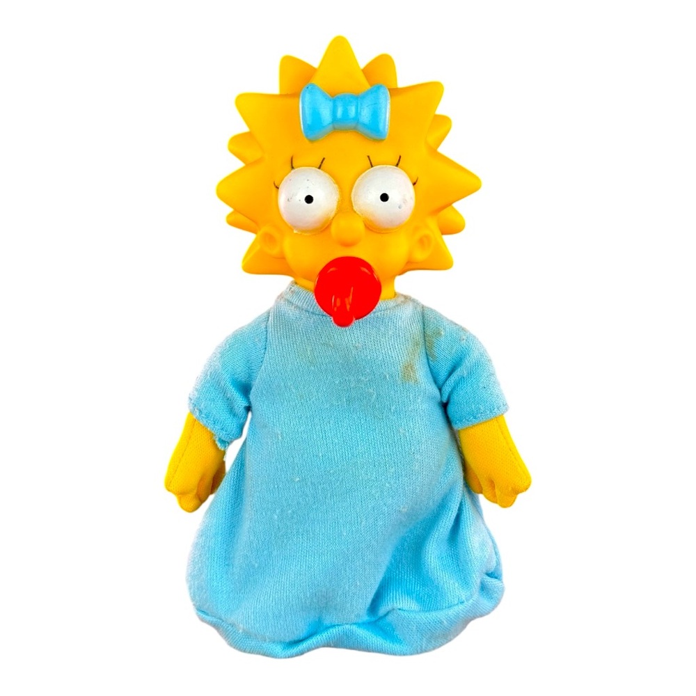 The Simpson’s Maggie Simpson Plush Doll Burger King Toy